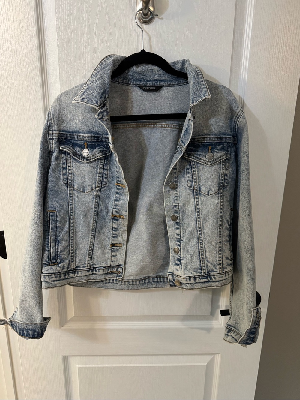 DRIFTWOOD Light Blue Washed Denim Jacket